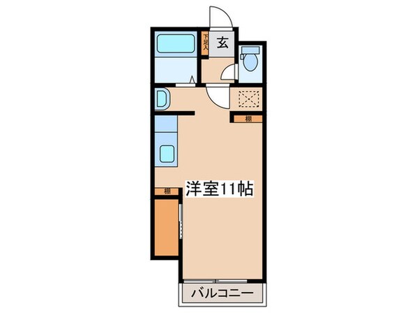 ブルーベル北22の物件間取画像